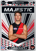 Teamcoach 2026 Card Craft Majestic CCM-05 Nic Martin #3 - Essendon Bombers