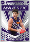 Teamcoach 2026 Card Craft Majestic CCM-06 Andrew Brayshaw #1 - Fremantle Dockers