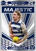 Teamcoach 2026 Card Craft Majestic CCM-07 Tom Stewart #1 - Geelong Cats