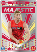 Teamcoach 2026 Card Craft Majestic CCM-09 Lachie Whitfield #1 - GWS Giants