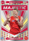 Teamcoach 2026 Card Craft Majestic CCM-09 Lachie Whitfield #2 - GWS Giants