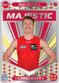 Teamcoach 2026 Card Craft Majestic CCM-09 Lachie Whitfield #3 - GWS Giants