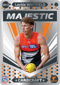 Teamcoach 2026 Card Craft Majestic CCM-08 Matt Rowell #1 - Gold Coast Suns