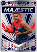 Teamcoach 2026 Card Craft Majestic CCM-11 Kysaiah Pickett #1 - Melbourne Demons