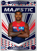Teamcoach 2026 Card Craft Majestic CCM-11 Kysaiah Pickett #3 - Melbourne Demons