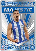 Teamcoach 2026 Card Craft Majestic CCM-12 Luke Davies-Uniacke #2 - North Melbourne Kangaroos