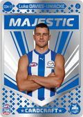 Teamcoach 2026 Card Craft Majestic CCM-12 Luke Davies-Uniacke #3 - North Melbourne Kangaroos