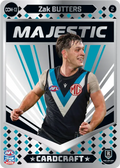 Teamcoach 2026 Card Craft Majestic CCM-13 Zak Butters #2 - Port Adelaide Power