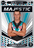 Teamcoach 2026 Card Craft Majestic CCM-13 Zak Butters #3 - Port Adelaide Power