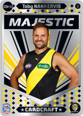 Teamcoach 2026 Card Craft Majestic CCM-14 Toby Nankervis #3 - Richmond Tigers