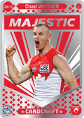 Teamcoach 2026 Card Craft Majestic CCM-16 Chad Warner #2 - Sydney Swans