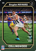 Teamcoach 2026 Base Common Card #09 Brayden Maynard - Collingwood