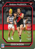 Teamcoach 2026 Base Common Card #13 Andrew McGrath - Essendon
