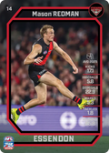 Teamcoach 2026 Base Common Card #14 Mason Redman - Essendon