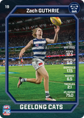 Teamcoach 2026 Base Common Card #19 Zach Guthrie - Geelong