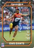 Teamcoach 2026 Base Common Card #24 Connor Idun - GWS Giants