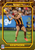 Teamcoach 2026 Base Common Card #27 Karl Amon - Hawthorn