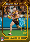 Teamcoach 2026 Base Common Card #30 Josh Weddle - Hawthorn