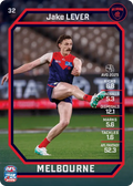Teamcoach 2026 Base Common Card #32 Jake Lever - Melbourne