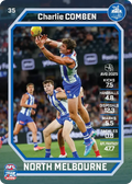 Teamcoach 2026 Base Common Card #35 Charlie Comben - North Melbourne