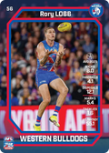 Teamcoach 2026 Base Common Card #56 Rory Lobb - Western Bulldogs