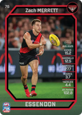 Teamcoach 2026 Base Common Card #76 Zach Merrett - Essendon