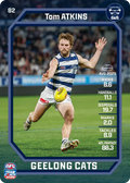 Teamcoach 2026 Base Common Card #82 Tom Atkins - Geelong