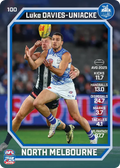 Teamcoach 2026 Base Common Card #100 Luke Davies-Uniacke - North Melbourne