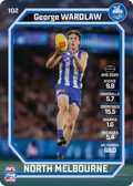 Teamcoach 2026 Base Common Card #102 George Wardlaw - North Melbourne