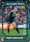 Teamcoach 2026 Base Common Card #104 Jason Horne-Francis - Port Adelaide