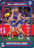 Teamcoach 2026 Base Common Card #120 Marcus Bontempelli - Western Bulldogs