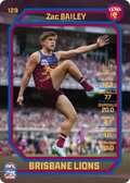 Teamcoach 2026 Base Common Card #129 Zac Bailey - Brisbane Lions