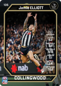 Teamcoach 2026 Base Common Card #135 Jamie Elliott - Collingwood