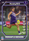 Teamcoach 2026 Base Common Card #142 Murphy Reid - Fremantle