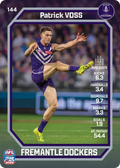 Teamcoach 2026 Base Common Card #144 Patrick Voss - Fremantle