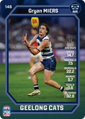 Teamcoach 2026 Base Common Card #146 Gryan Miers - Geelong