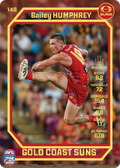 Teamcoach 2026 Base Common Card #148 Bailey Humphrey - Gold Coast Suns