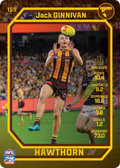Teamcoach 2026 Base Common Card #155 Jack Ginnivan - Hawthorn