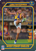 Teamcoach 2026 Base Common Card #177 Jake Waterman - West Coast