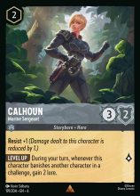 Lorcana Azurite Sea - Calhoun - Marine Sergeant - #191/204 - Rare