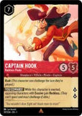 Lorcana - First Chapter - Captain Hook - Ruthless Pirate - 107/204 - Rare