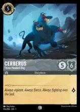 Lorcana - First Chapter - Cerberus - Three-Headed Dog - 176/204 - Common