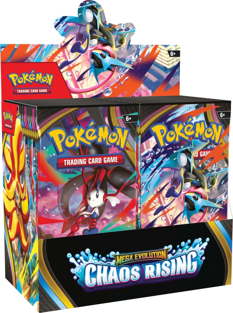 Pokemon TCG | Chaos Rising | Sealed Booster Box (36 Packs)