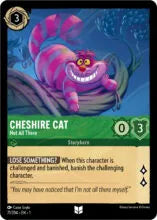Lorcana - First Chapter - Cheshire Cat - Not All There - 71/204 - Uncommon