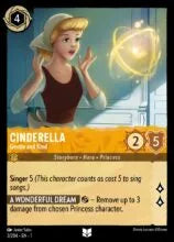 Lorcana - First Chapter - Cinderella - Gentle & Kind - 3/204 - Uncommon