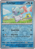 Pokemon TCG -Obsidian Flames -#53 -Cubchoo -Common -Reverse Holo