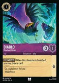 Lorcana Azurite Sea - Diablo - Obedient Raven - #49/204 - Uncommon
