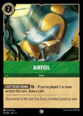 Disney Lorcana: Into the Inklands set 3. Airfoil common trading card.