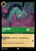Disney Lorcana: Into the Inklands set 3. Flotsam "Riffraff" common trading card.