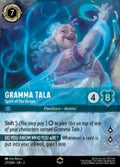 Disney Lorcana: Into the Inklands set 3. Gramma Tala "Spirit of the Ocean" Enchanted trading card.